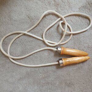 Jump Rope with Wooden Handles